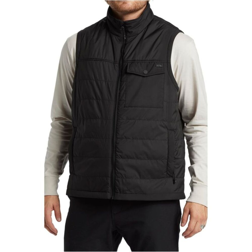 Billabong Mens Prism Sleeveless Quilted Vest, NWT